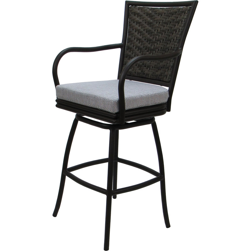 Crème - tabouret de bar brun foncé, Crème, crème, Brun