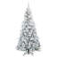 Artificial Hinged Christmas Tree Green PE and PVC-430575878-430575880