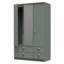Conners Triple 4 Drawer Mirror Wardrobe-1480383680