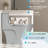 Grey 002 Toilet, 1/1.60 Splendor, Water Elongated Comfort Height Floor Mounted With Genial Soft Closing Seat Function, Silent