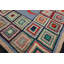 Tapis crocheté américain à motif Folk Art