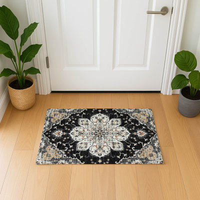 Premium Machine Washable Mayfield AMF2194 global Rug