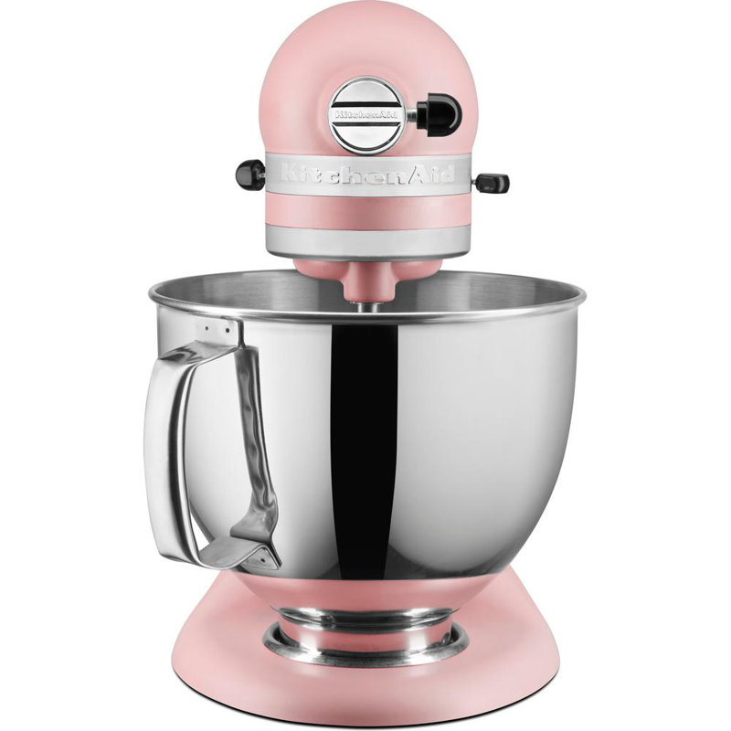 KitchenAid 4.8L Artisan Premium Tilt-Head Mixer with Extra Accessories, Pink