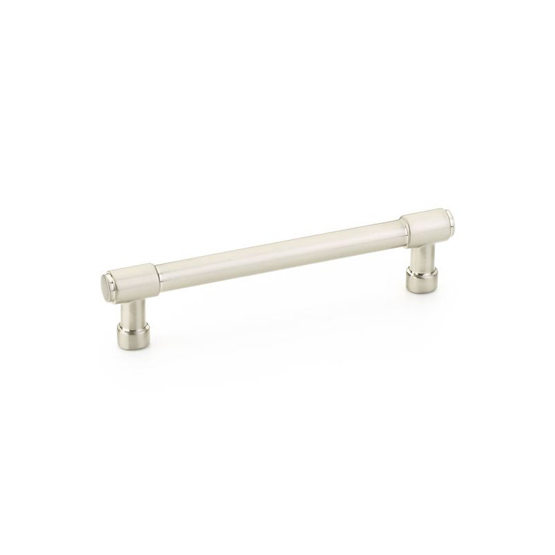 Emtek Jasper Bar Cabinet Pull, Satin Nickel, 5" Center To Center