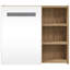 Adrianny W 52mm H Freestanding Framed Medicine Cabinet Mirror-525746892-525746882