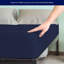 Microfiber Brushed Deep 40cm Fitted Bed Sheet-1417213588-1417213581