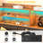 Platform Bed Frame With Storage Upholstered Shelves Headboard-247769732