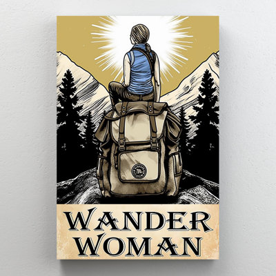 " Hiking Wander Woman "