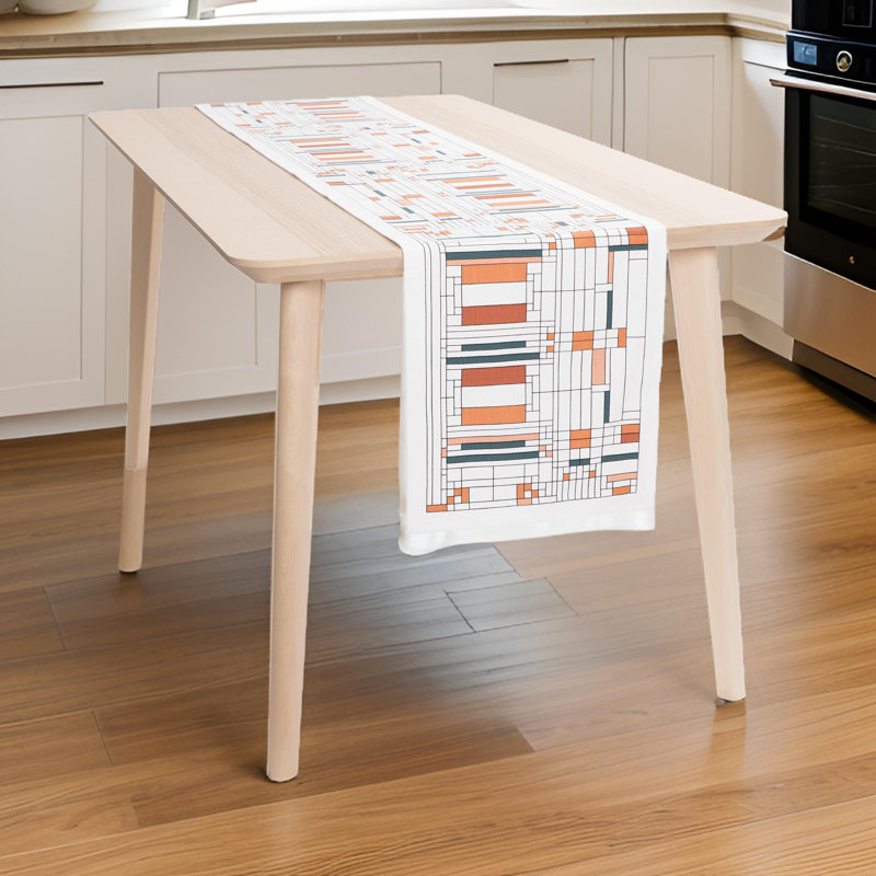 Oak Park Printed Table Runner
