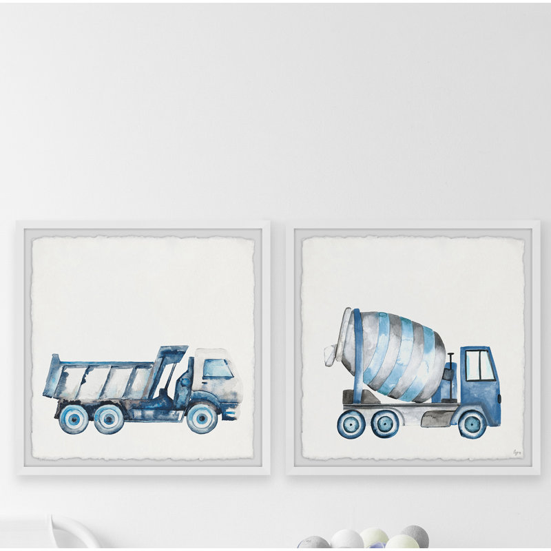 Saltash 2 Piece Wrapped Canvas Print, 30cm H x 61cm W