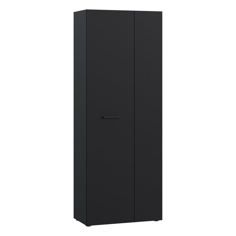 Shilu 18 Pair Shoe Storage Cabinet, Black