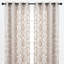 Ensemble de rideaux semi-transparents avec œillets Branca-2074187475-2074187476