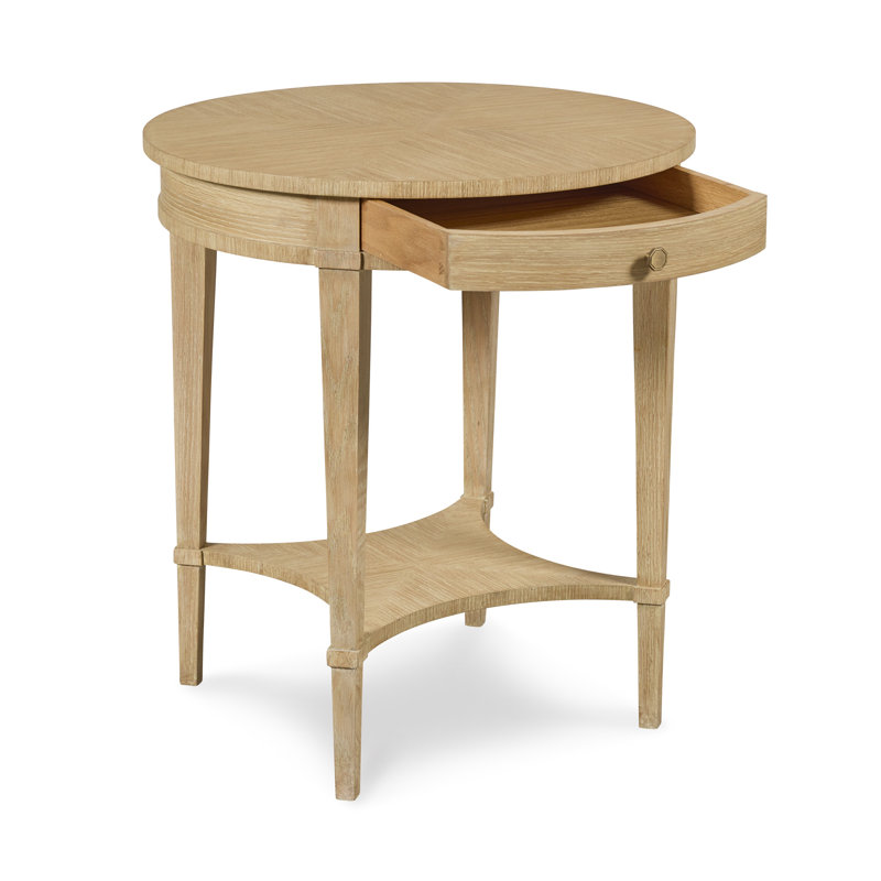 Maitland Smith Solid Wood End Table