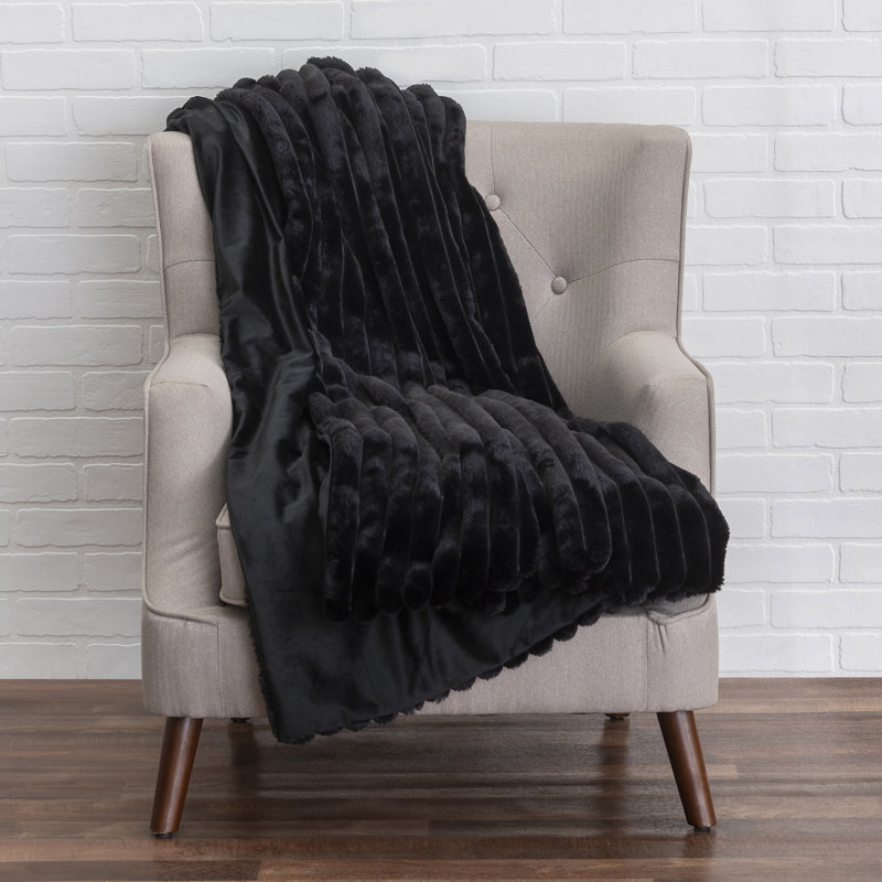 Throw Blanket, Black