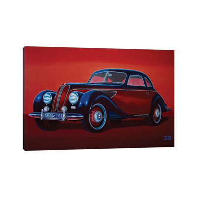 EMW BMW 1951 by Paul Meijering - Wrapped Canvas Painting