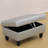 Faux Leather Storage Ottoman-1484640089