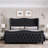 Metter Upholstered Wingback Bed-97862325-97862324