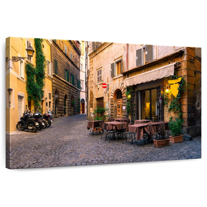 Sirci, rue historique de Rome, H 30 po x l 45 po