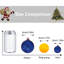 Ensemble 24 pièces d'ornement boule de Noël-911035590