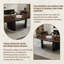 Bureau irrégulier en bois massif Minimalist - poste de travail créatif en noyer foncé pour bureau à domicile-1785256689