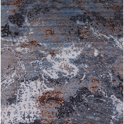 Tapis gris foncé Carnot