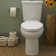 Toilette à devant double chasse American Standard H2Option