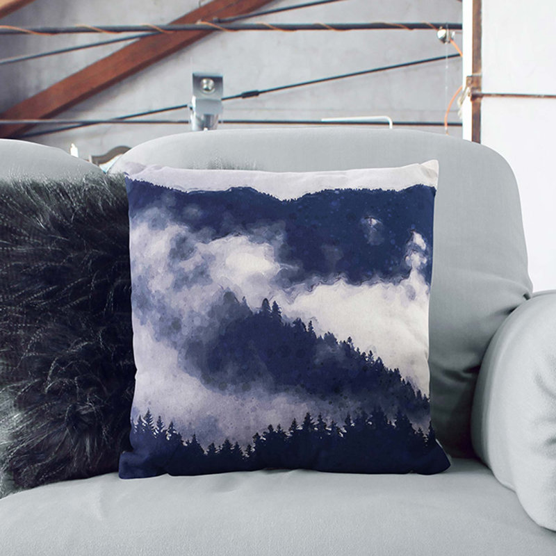 Square Cushion, 40cm H x 40cm W x 15cm D
