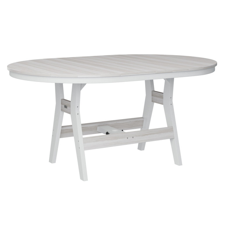 Table de bar berlinoise Berlin, Vert, H 38,87 po x l 64 po x P 44 po