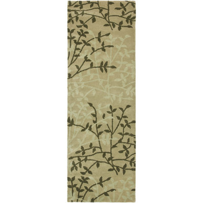 Avayah Soho Hand Tufted Wool And Viscose Floral Rug