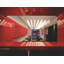 Bougie - Luminaire suspendu - DEL - Auvent Kiss 4 po - Finition chrome mat - Abat-jour en verre blanc mat