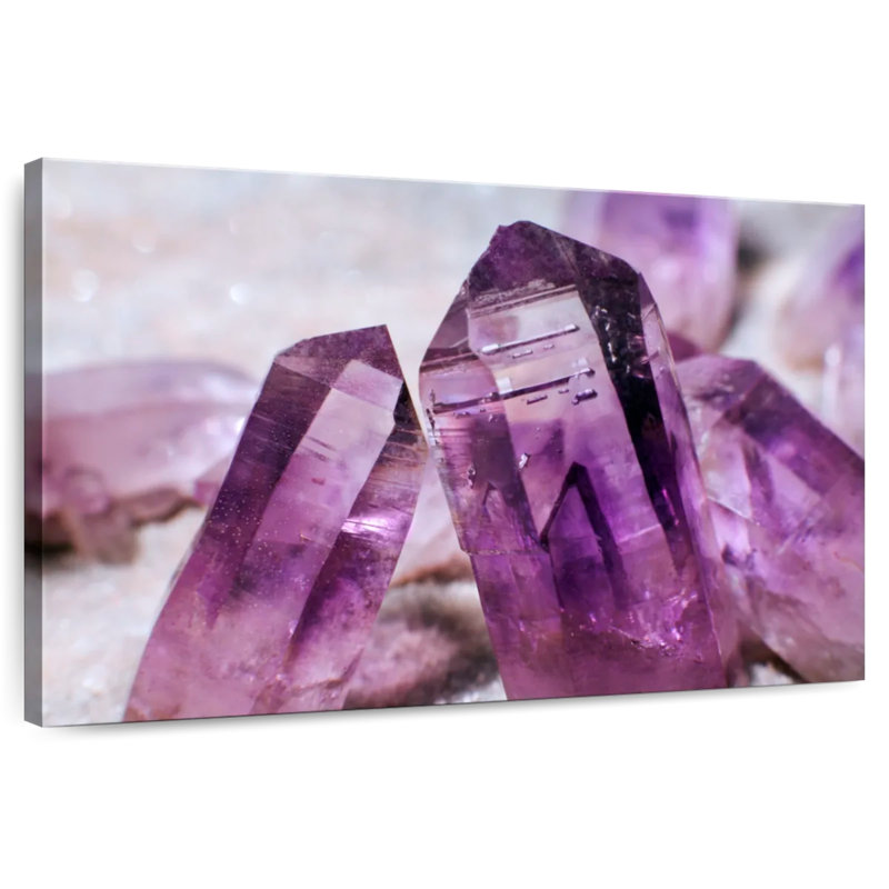 Améthyste mauve Alvord, H 24 po x l 36 po
