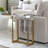 Table d'appoint Quentisha Crystal