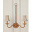 Bell Whitewashed Chandelier Shade-1823978096