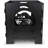 Black Stainless Steel Wood Burning Fire Pit