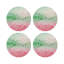 Sous-verres ronds en cuir Mosaico Palm Beach-119015076