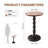 Solid Wood Round End Table,Side Table,Night Stand-1361176693-1361176691