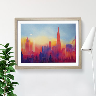 London Skyline Vol.3 Abstract - Single Picture Frame Print