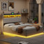 Upholstered Ottoman Storage Bed-1169627214