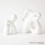 Ronan Sculpture-Matte White-Lg