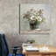 «Anemones In Black and White Hatbox» par Danhui Nai, art mural sur toile-381885502
