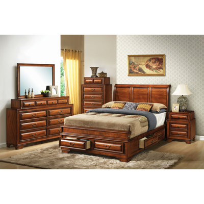 Elegant Storage Bed