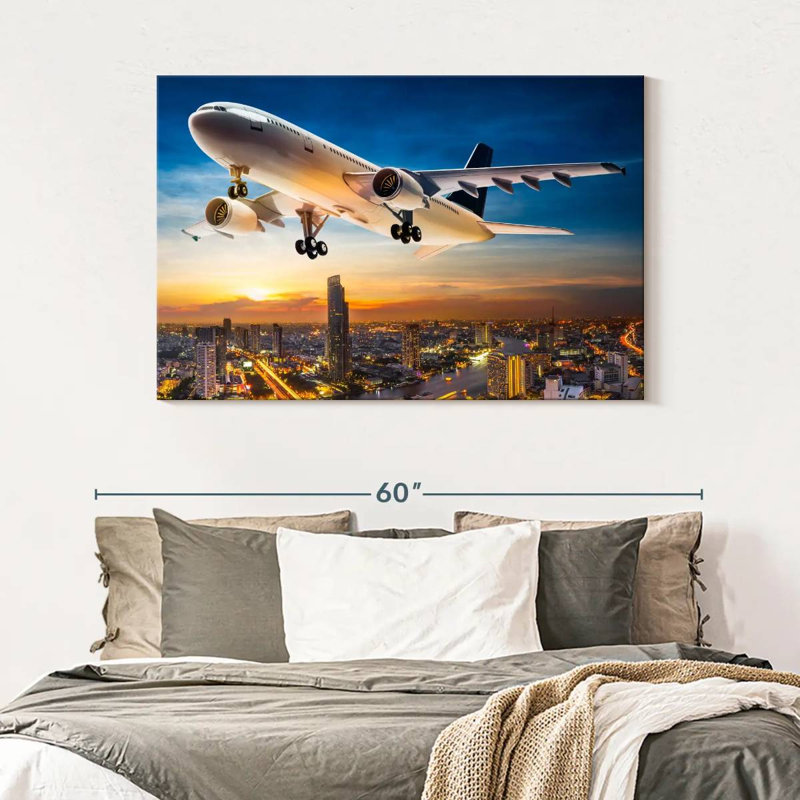 Mehar Transportation Plane, 32" H x 48" W
