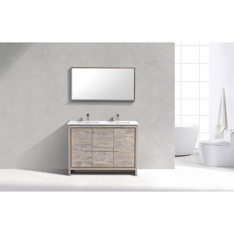 Ensemble de meuble-lavabo double 48 po Tulughan