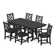 Chippendale 7-Piece Farmhouse Dining Set