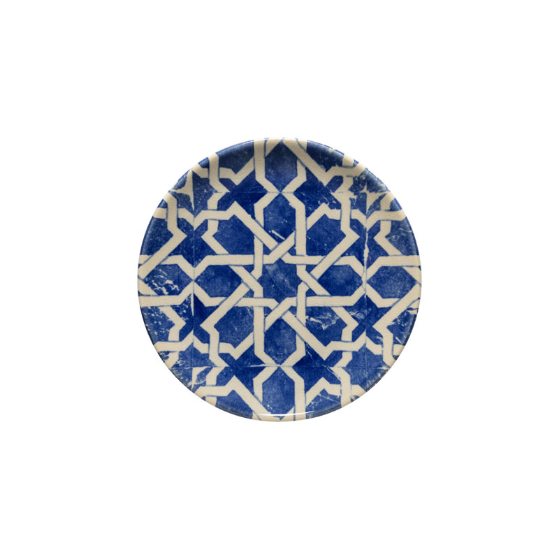 Elements Salad Plates, Algarve Blue