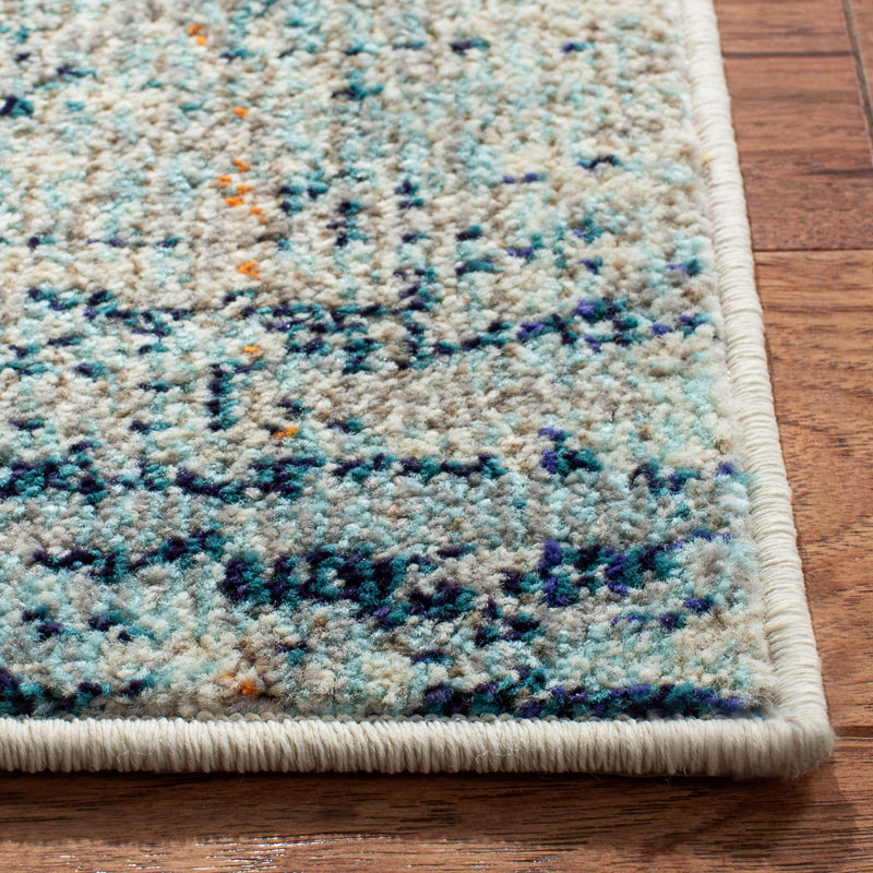 Eustace Abstract Hand Woven Area Rug, Rectangle 122 x 183 cm