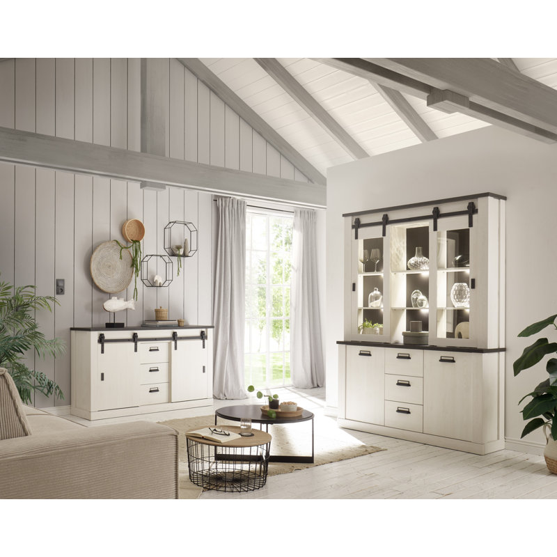 Jackeline Display Cabinet, White
