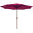 108 " W Octagonal Collapsible and Adjustable Height Market Umbrella with Crank Lift-13728773-13728774
