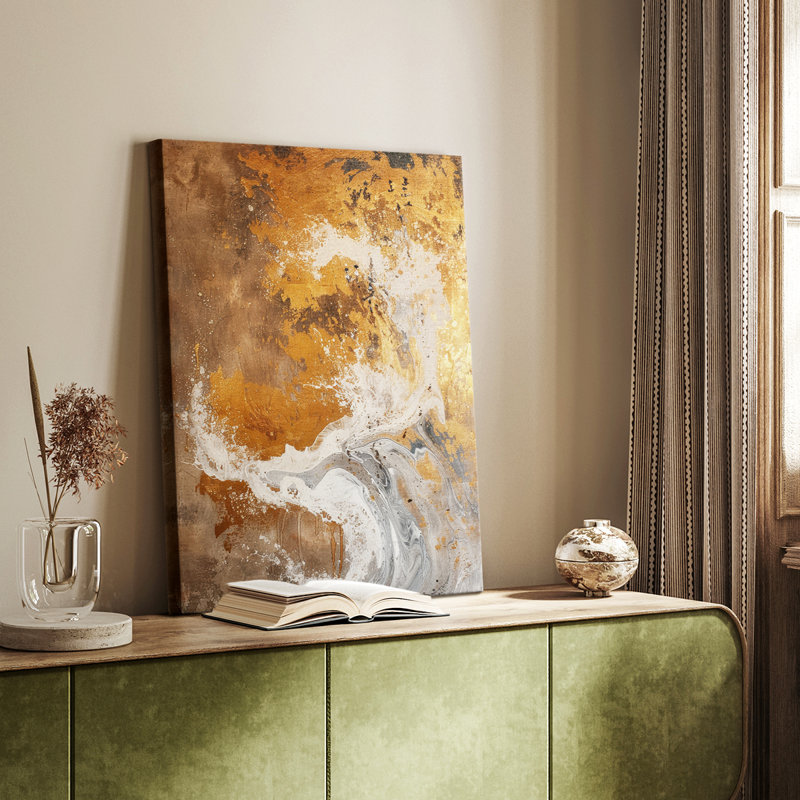 ABSTRACT Series CDxxxv - galerie sur mesure, H 27 po x l 18 po