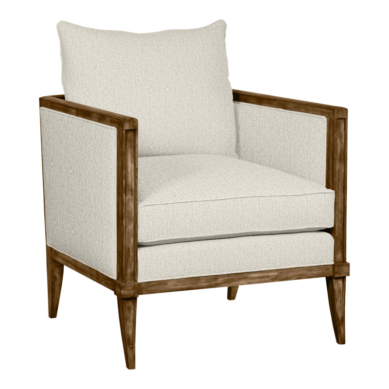 Cameo 28.5" Chair, Nomad Snow Crypton® Chenille, Dove Gray